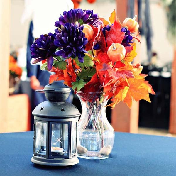 fall wedding centerpieces