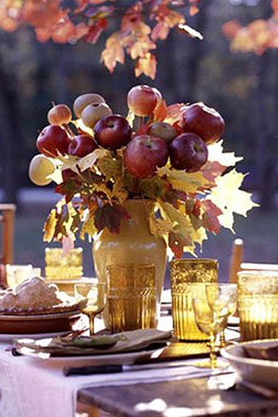fall wedding centerpieces