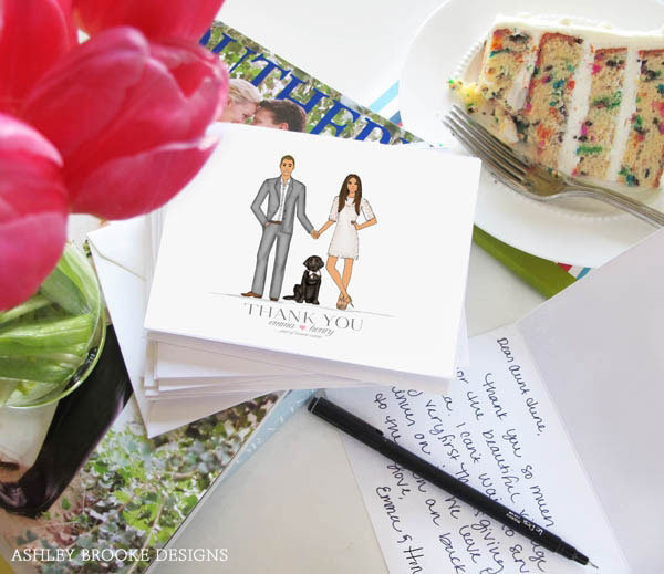 Have fun with your thank-you cards Have fun with your thank-you cards