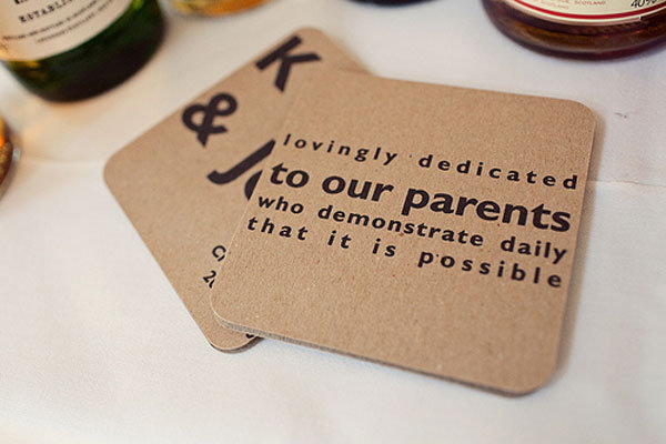 Dedicate your wedding to both sets of parents Dedicate your wedding to both sets of parents