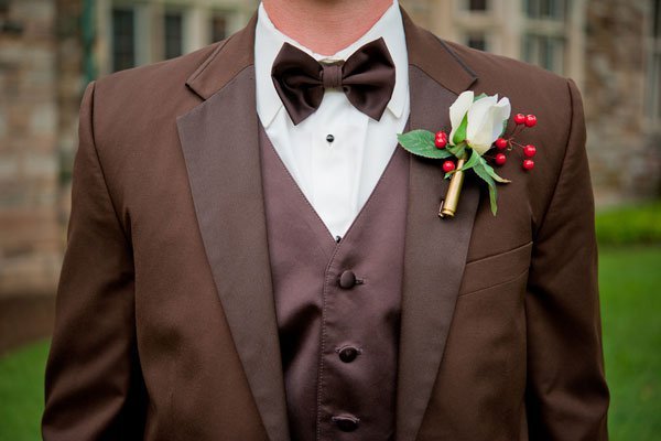 christmas wedding groom