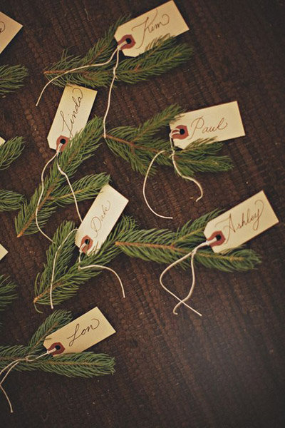 11. Seasonal Escort Cards