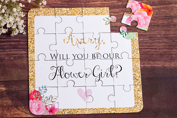cute way to ask flower girl