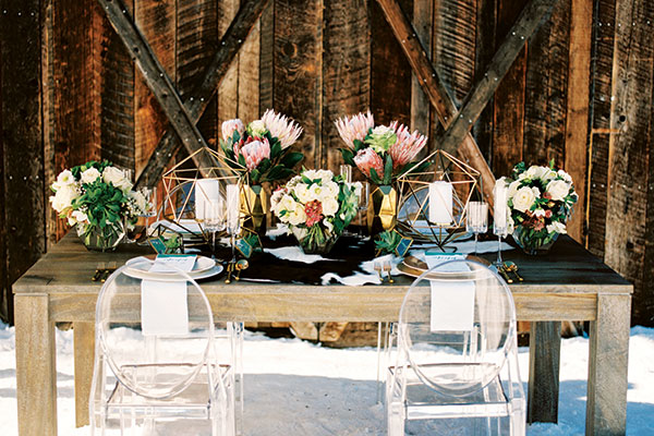 Reception Tablescape