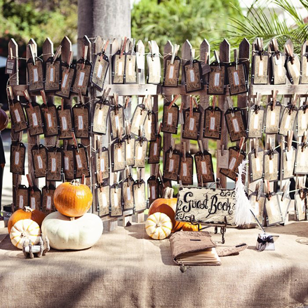 Escort Cards & Table Numbers