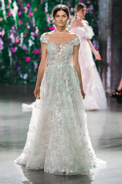 Galia Lahav Cap Sleeves