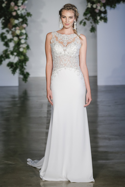 Morilee High Neck Gown