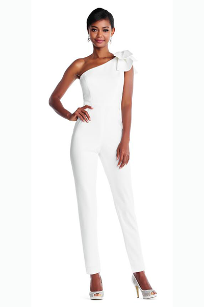 Adrianna Papell Bow Jumpsuit