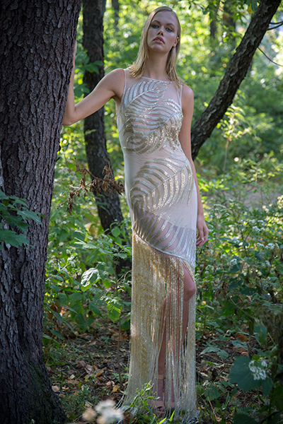 Yaniv Persy Leaf Print