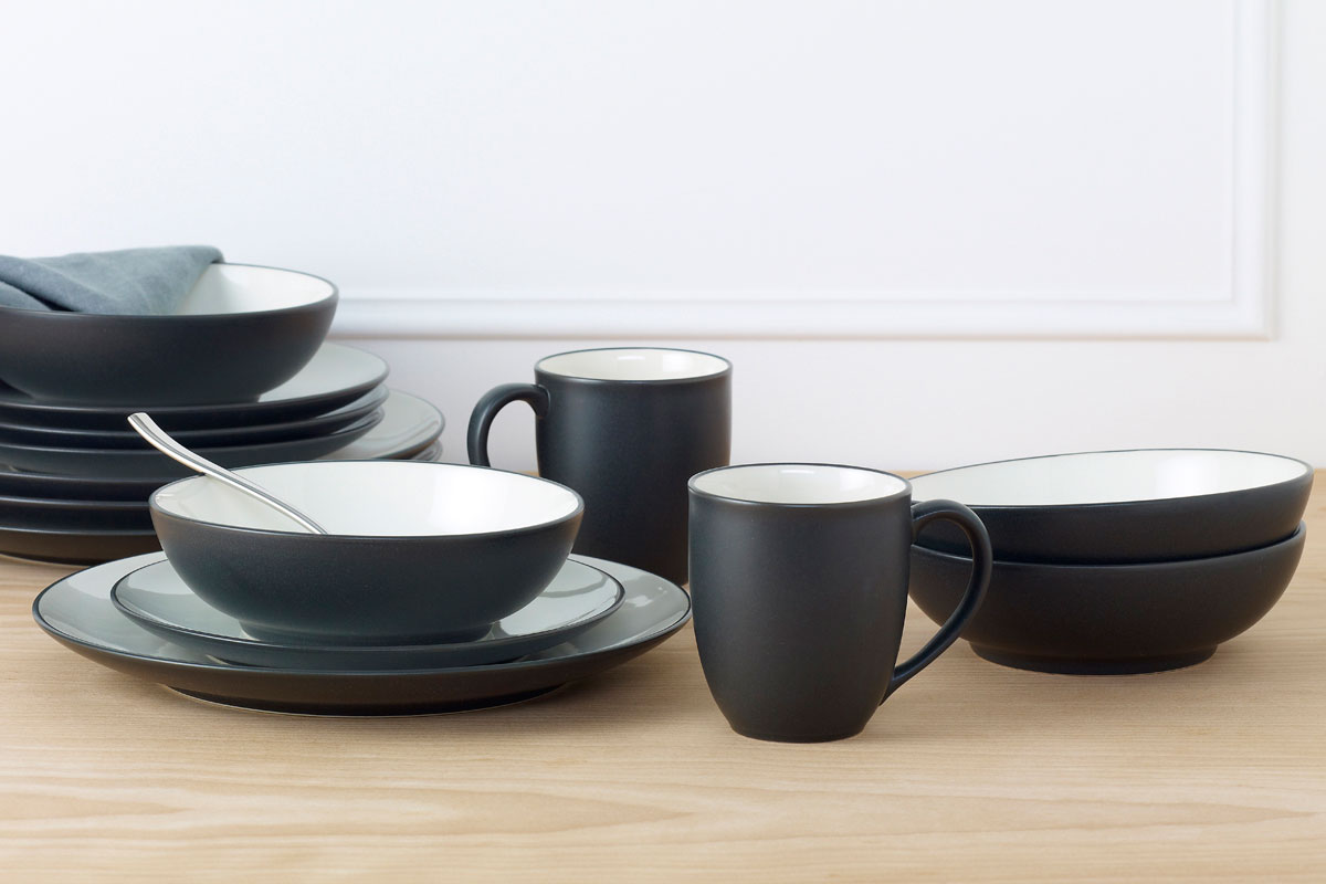 Noritake Colorwave Graphite Noritake Colorwave Graphite