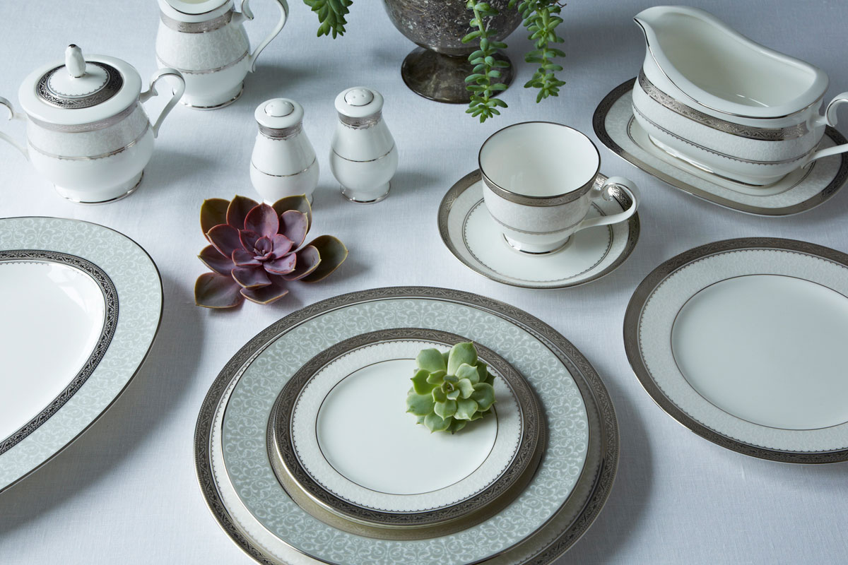 Noritake Odessa Platinum Noritake Odessa Platinum