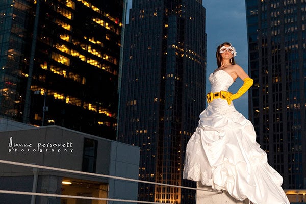 superhero wedding theme