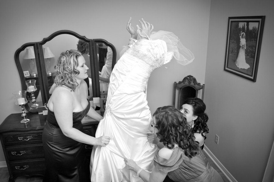 Trying on the Gown (for Real, This Time!)