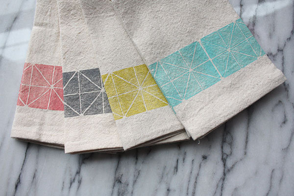 Geometric Napkins Geometric Napkins
