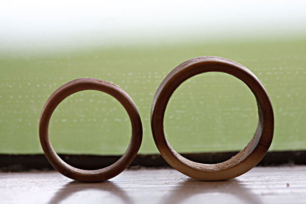Wooden Wedding Rings Wooden Wedding Rings