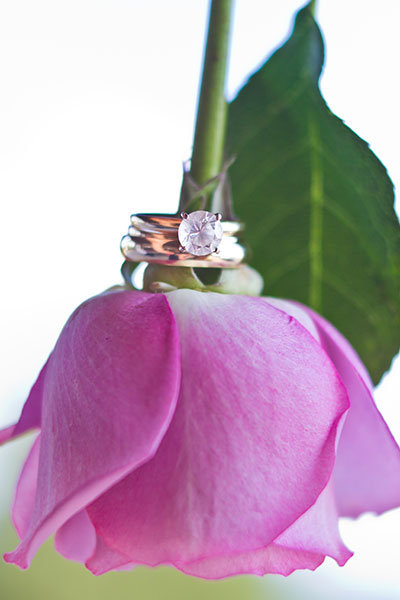 Solitaire Engagement Ring & Wedding Bands Solitaire Engagement Ring & Wedding Bands