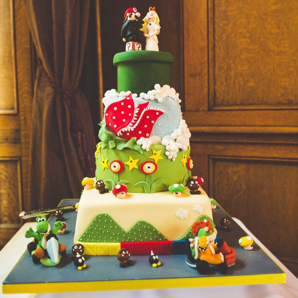 video game wedding theme