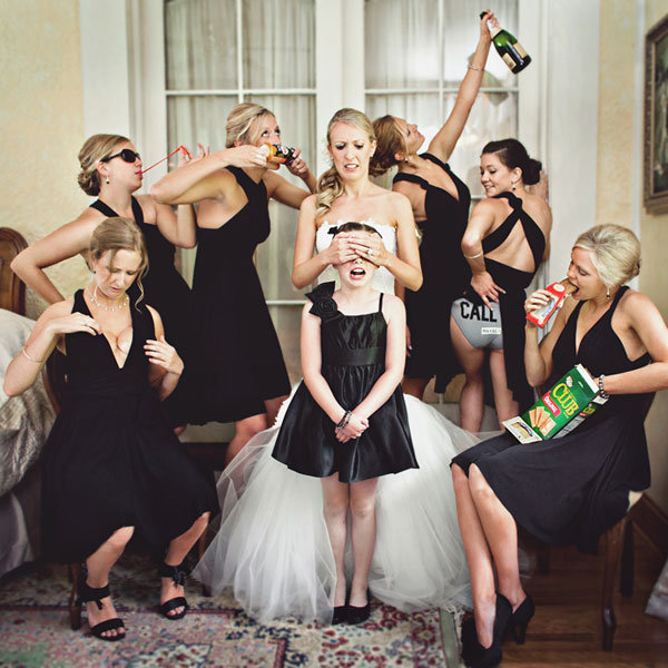 Embrace Bridal Party Hijinks Embrace Bridal Party Hijinks