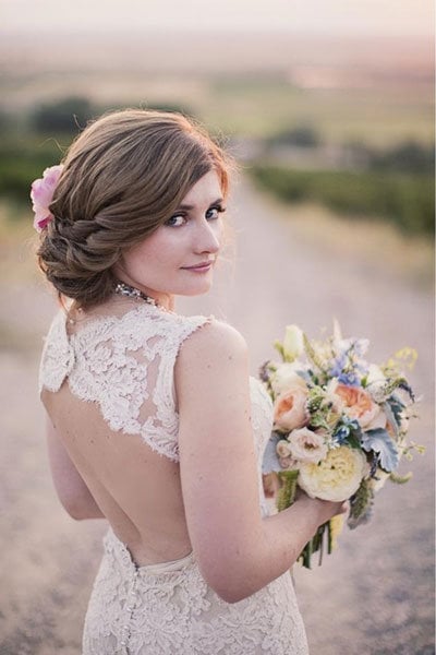 Bohemian Bridal Hairstyle Inspiration | SouthBound Bride