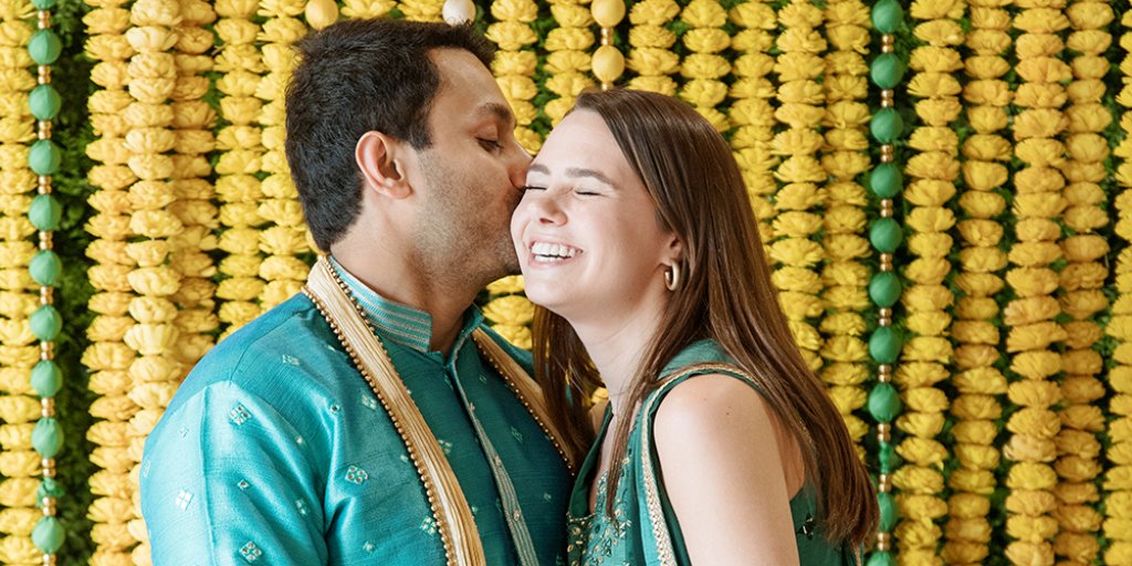 bride and groom at wedding