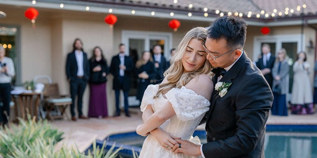 bride and groom