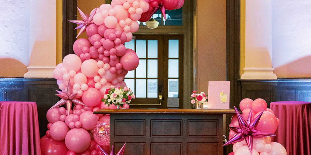 barbiecore wedding