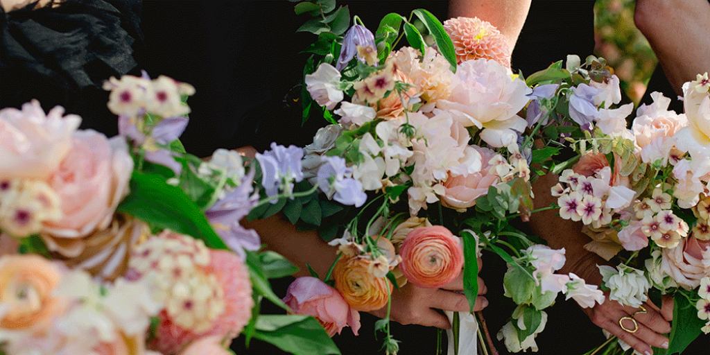 bridal party bouquet