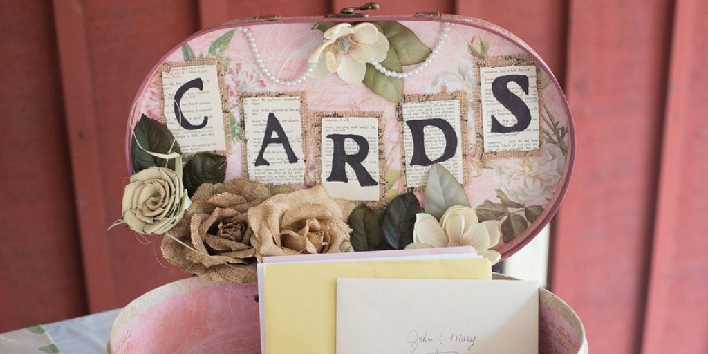 wedding card box