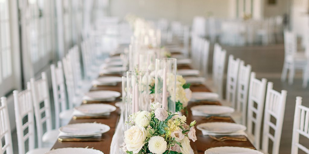 wedding reception table