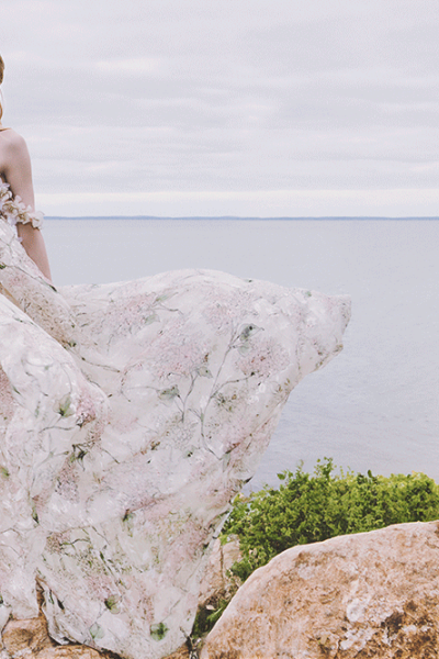 beach wedding dress
