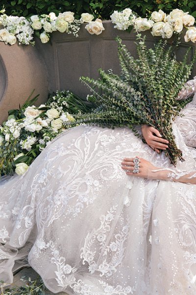 wedding gown
