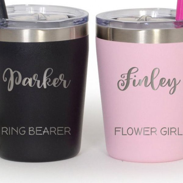 flower girl tumbler