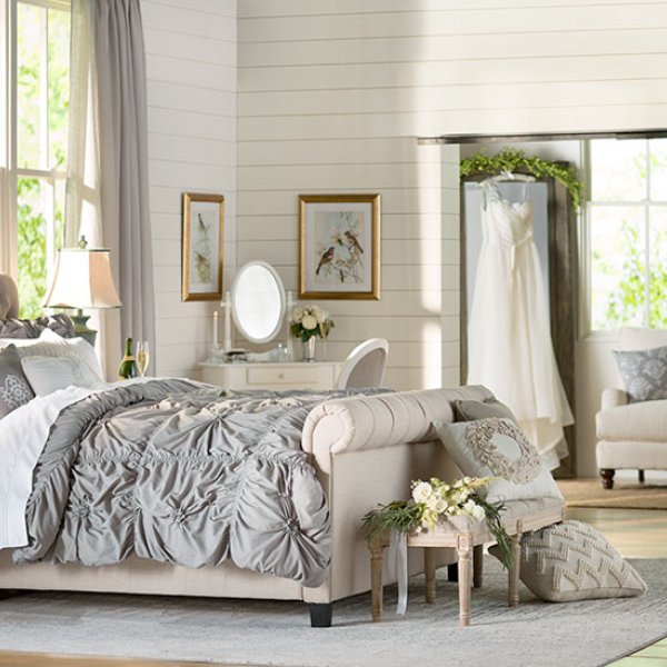 bedding wedding registry