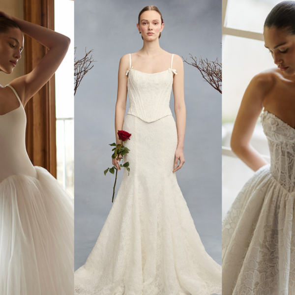 corset wedding dress
