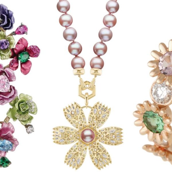 floral jewelry