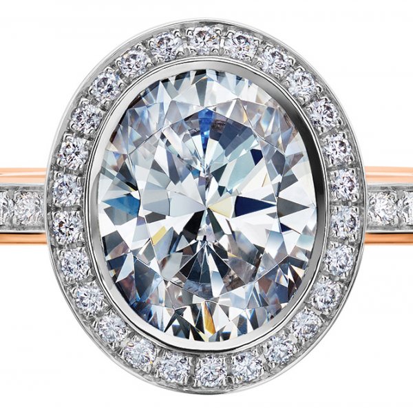 oval engagement ring