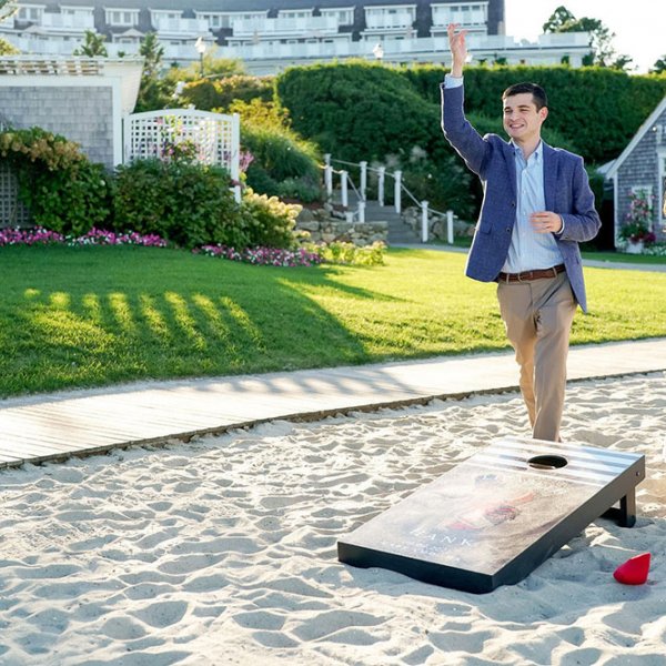 wedding cornhole game