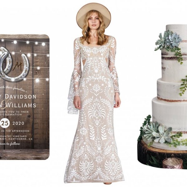 Wild west wedding inspiration