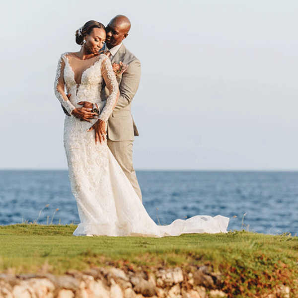 sandals royal curacao real wedding