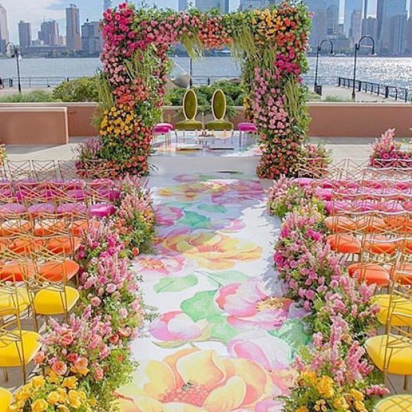 Colorful wedding ideas