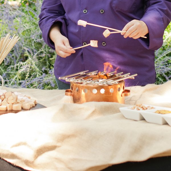 smores on a stick