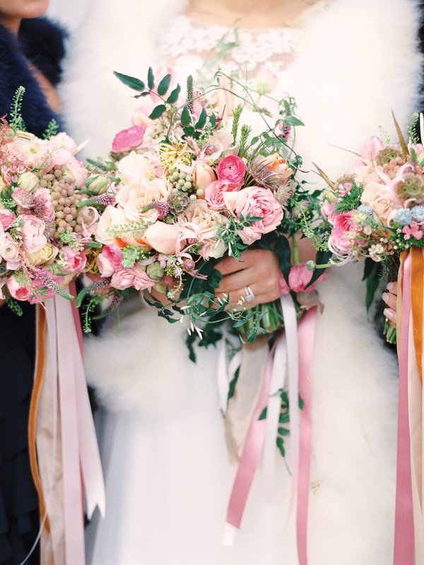 Pink bridal bouquets Pink bridal bouquets