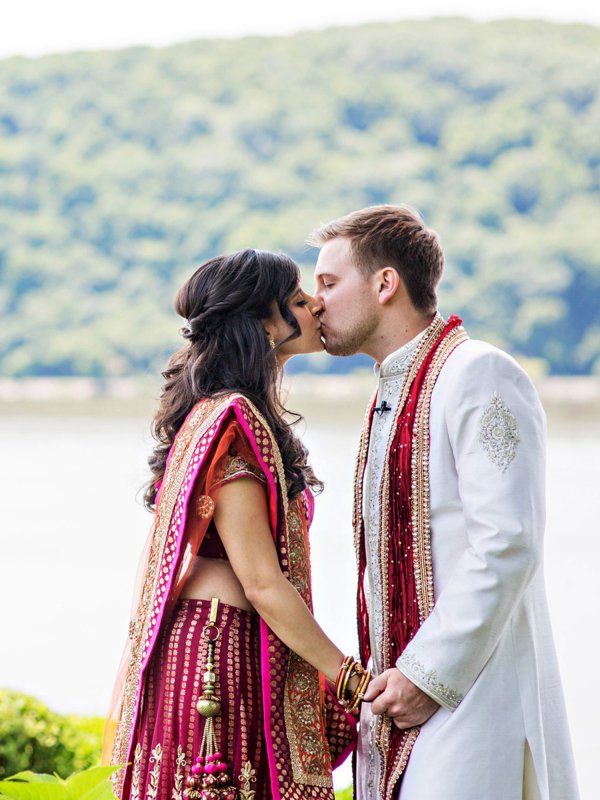 Vibrant Indian Fusion Wedding: Rupal & Mitchel in Poughkeepsie, NY Vibrant Indian Fusion Wedding: Rupal & Mitchel in Poughkeepsie, NY