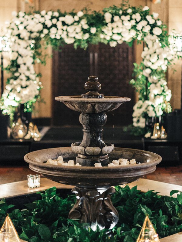 Glam Wedding Reception Entrance glam wedding reception entrance