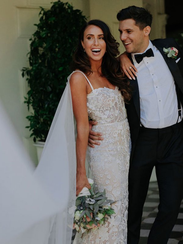 Andrea and Johnny Real Wedding