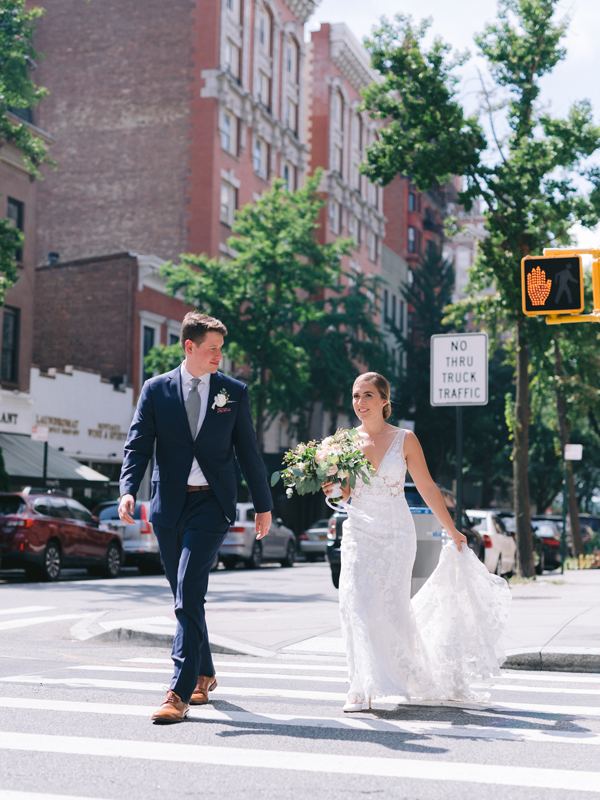 Anna and Bennett Walking 