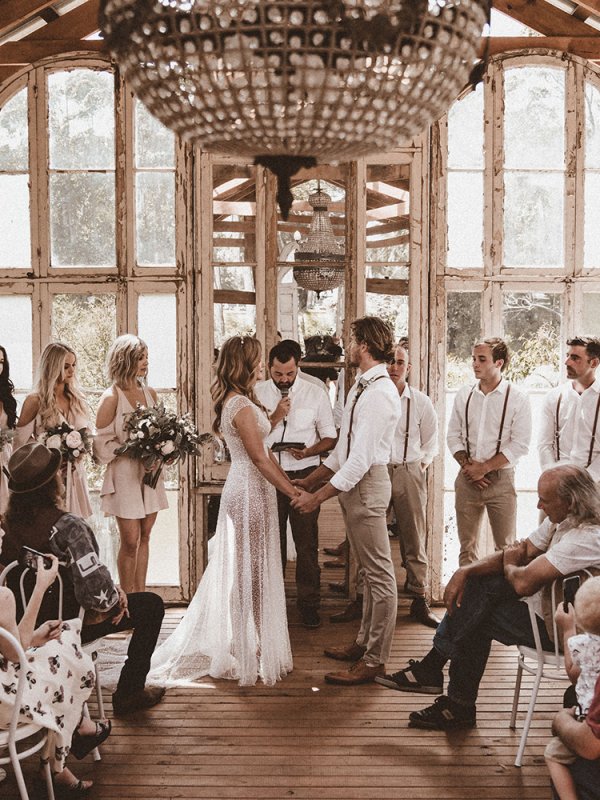 Bohemian Festival: Brooke & Christopher in Tomerong, Australia
