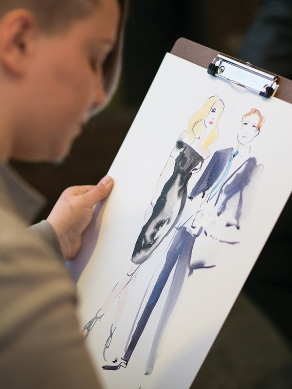 Custom Wedding Portrait custom wedding portrait