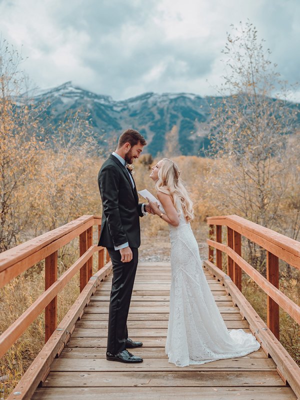 Happy Trails: Shannon & Austin in Jackson Hole, WY Happy Trails: Shannon & Austin in Jackson Hole, WY
