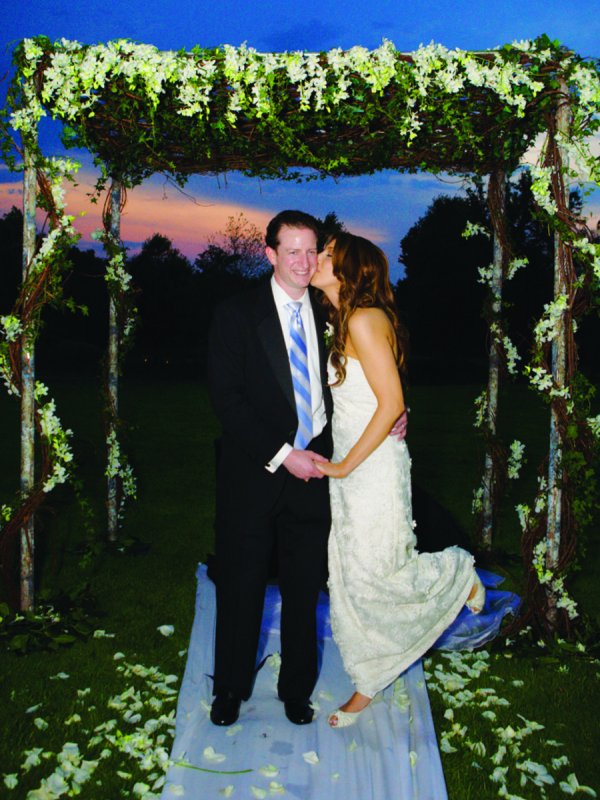Green Scene: Jennifer & Steven in Rye Brook, NY Green Scene: Jennifer & Steven in Rye Brook, NY